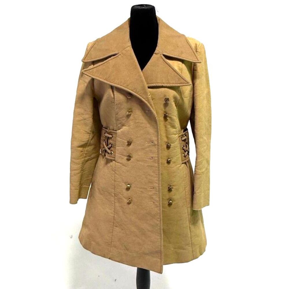 Modern Juniors vintage 60s tan made in USA pirate coat